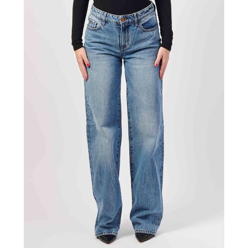 Vêtements Femme Jeans EAX Jean femme , modèle coupe carotte Bleu