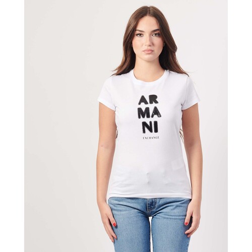 Vêtements Femme T-shirts & Polos EAX  Blanc