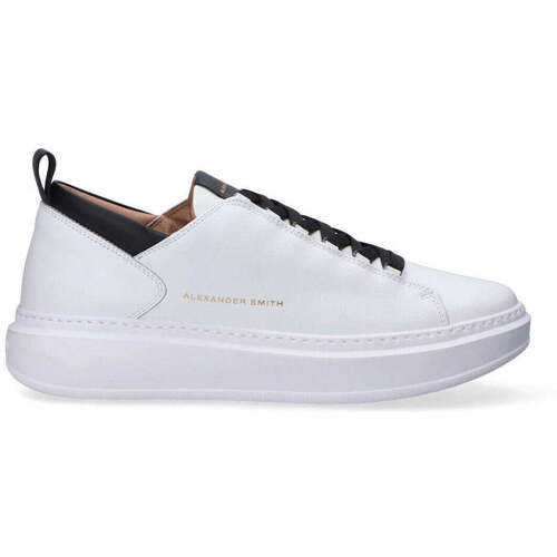 Chaussures Homme Baskets basses Alexander Smith  Blanc