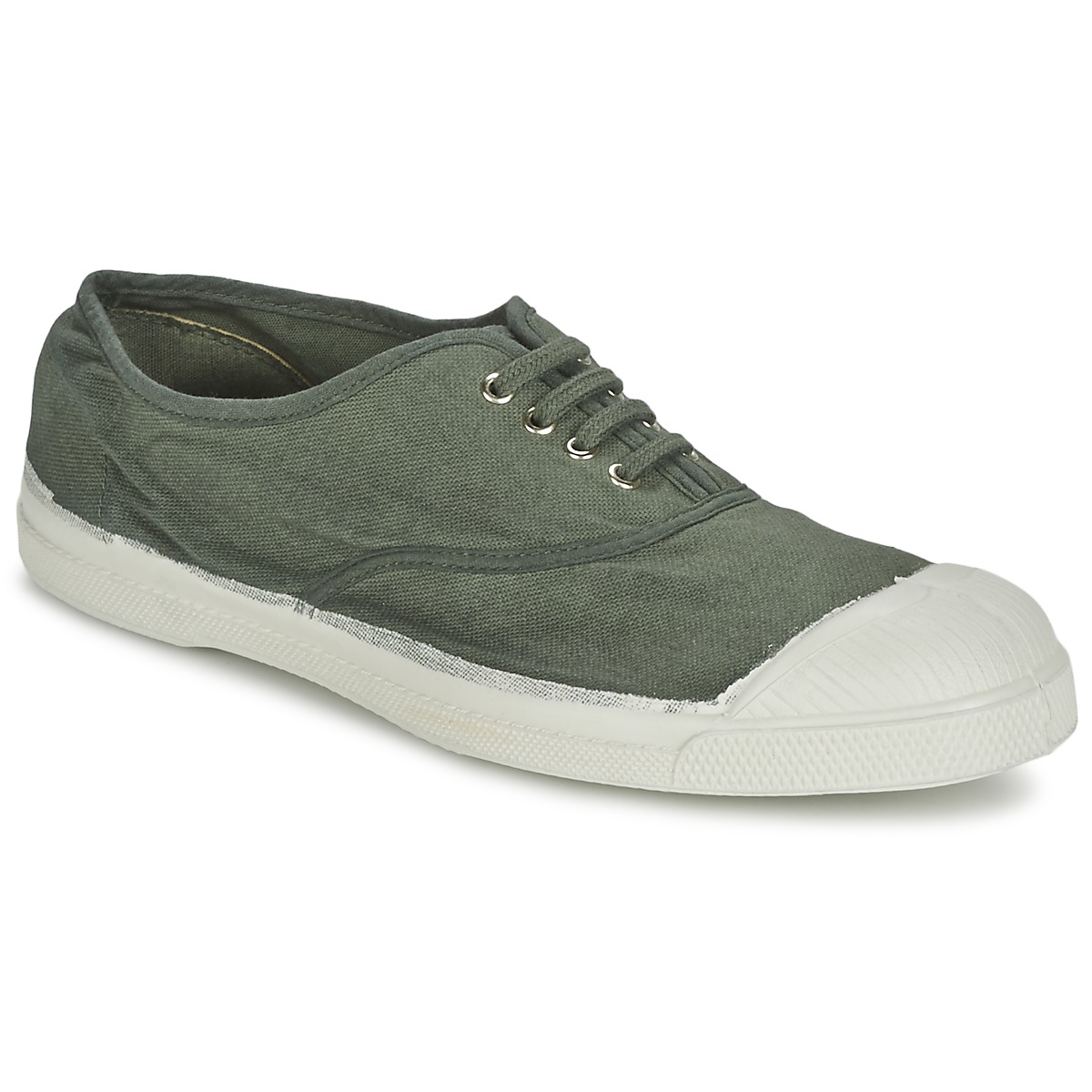 Chaussures Femme Baskets basses Bensimon TENNIS LACET Kaki