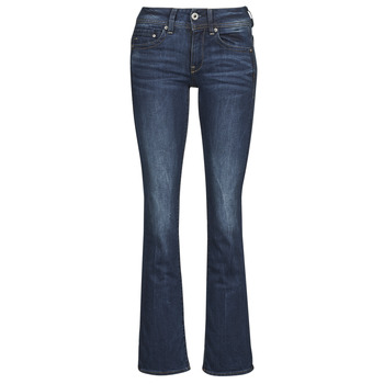 Vêtements Femme Jeans bootcut G-Star Raw MIDGE SADDLE MID BOOTLEG Bleu 