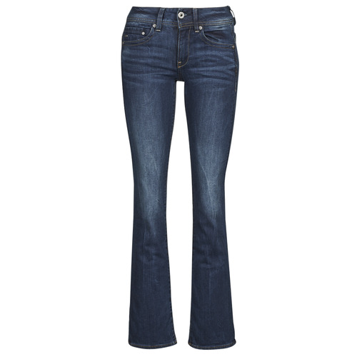 Vêtements Femme Jeans bootcut G-Star Raw MIDGE SADDLE MID BOOTLEG Bleu 