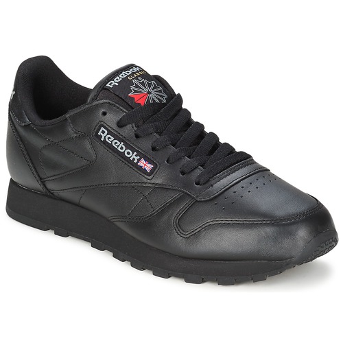 Chaussures Baskets basses Reebok Classic CL LTHR Noir