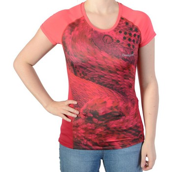 Vêtements Femme T-shirts & Polos Desigual Purpura Rouge