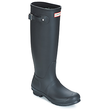 Chaussures Femme Bottes de pluie Hunter ORIGINAL TALL Noir