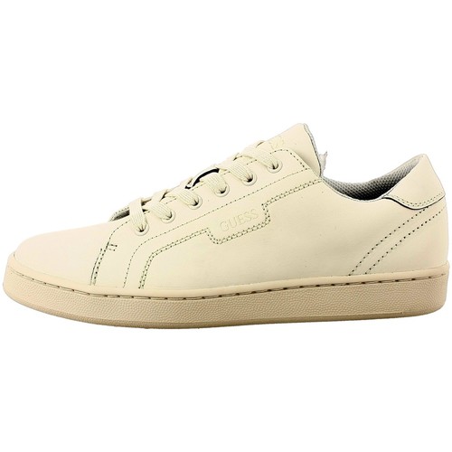 Chaussures Homme Baskets mode Guess FMALL4-LEA12 Beige