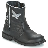 Chaussures Fille Boots Citrouille et Compagnie HORELI Noir