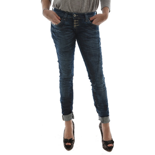 Vêtements Femme Jeans Please p68c Bleu