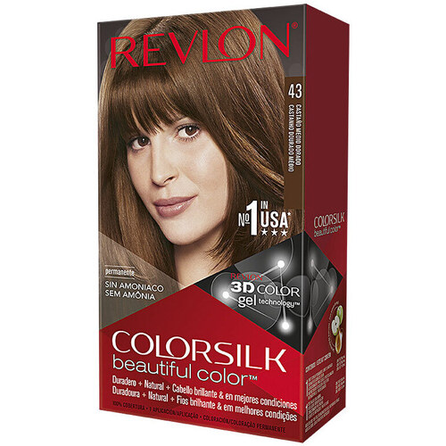 Beauté Femme Colorations Revlon Colorsilk Tinte 43-castaño Medio Dorado 