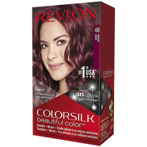 Beauté Femme Colorations Revlon Colorsilk Tinte 48-borgoña 