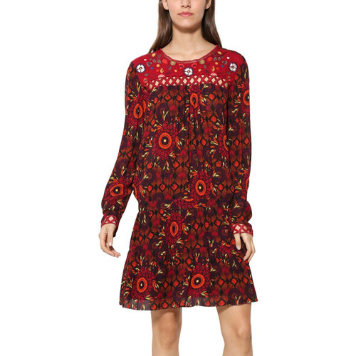 Vêtements Femme Robes Desigual Robe Rosi Rojonanja Rouge 17wwvw42 Rouge