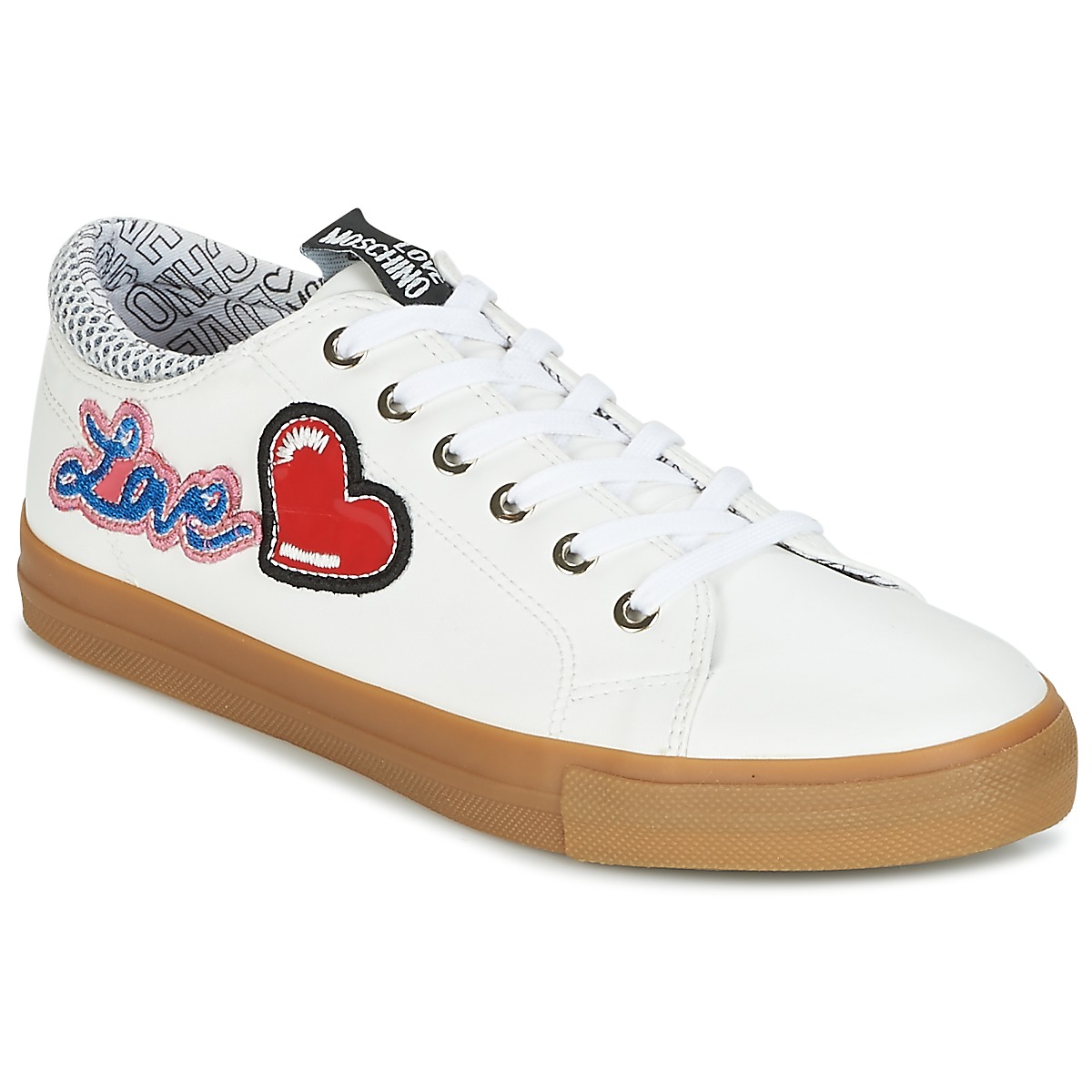 Chaussures Femme Baskets basses Love Moschino JA15213G15 Blanc