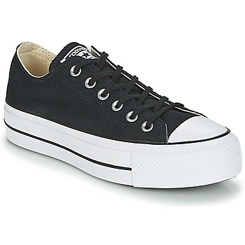 Chaussures Femme Baskets basses Converse CHUCK TAYLOR ALL STAR LIFT CANVAS OX Noir