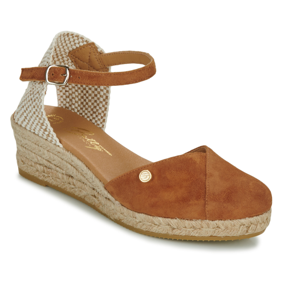 Chaussures Femme Espadrilles Betty London INONO Camel