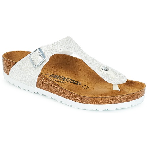 Chaussures Femme Tongs Birkenstock GIZEH Blanc