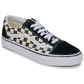 Chaussures Baskets basses Vans UA OLD SKOOL Blanc / Noir