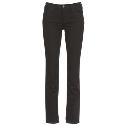 Vêtements Femme Jeans droit Lee MARION STRAIGHT Noir