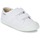 Chaussures Enfant Baskets basses Victoria BLUCHER LONA DOS VELCROS Blanc