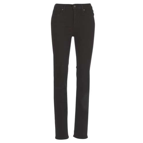 Vêtements Femme Jeans droit Levi's 724 HIGH RISE STRAIGHT Noir