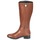 Chaussures Femme Bottes ville Geox D FELICITY Marron