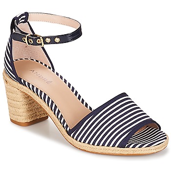 Chaussures Femme Sandales et Nu-pieds André JAKARTA Raye bleu