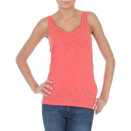 Vêtements Femme T-shirts manches courtes Wrangler Essential Tanks W7244GRHJ Rose