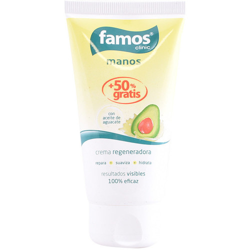 Beauté Soins mains et pieds Famos Crema Manos Regeneradora Aceite De Aguacate 