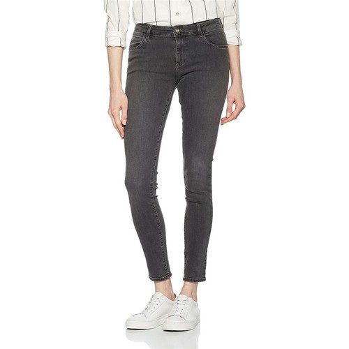 Vêtements Femme Jeans skinny Wrangler Skinny Ash W28KLX86O Gris