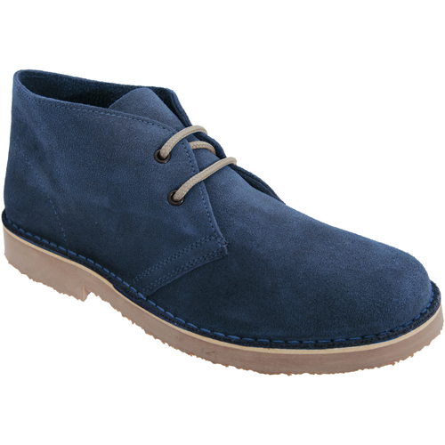 Chaussures Homme Bottes Roamers DF231 Bleu