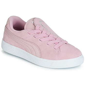 Boty Dívčí Nízké tenisky Puma PS SUEDE CRUSH AC.LILAC Fialová