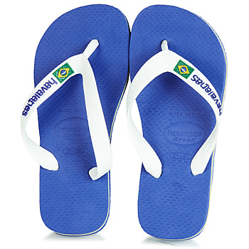 Boty Děti Žabky Havaianas BRASIL LOGO Tmavě modrá