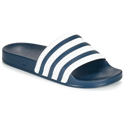 Boty pantofle adidas Originals ADILETTE Modrá / Bílá