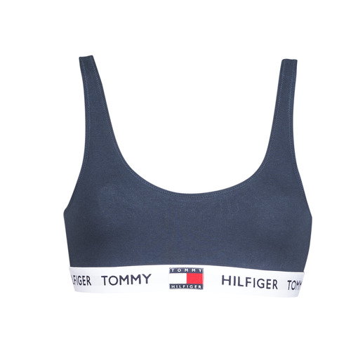 Spodní prádlo Ženy Sportovní podprsenky Tommy Hilfiger ORGANIC COTTON Tmavě modrá