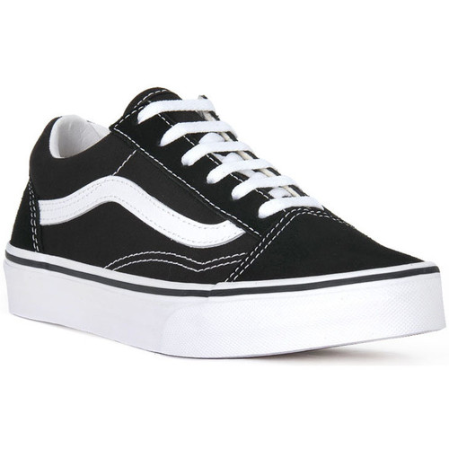 Boty Muži Módní tenisky Vans OLD SKOOL VELCRO Černá