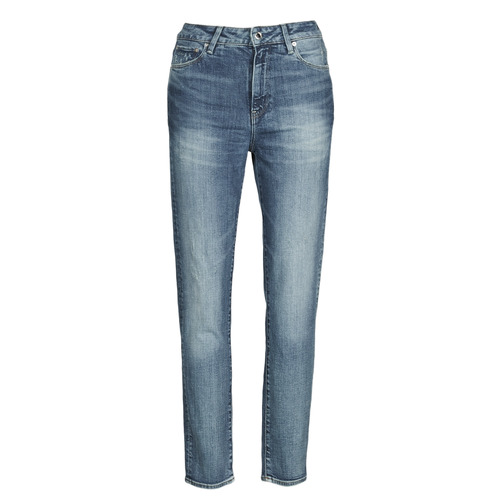 Textil Ženy Rifle rovné G-Star Raw 3301 HIGH STRAIGHT 90'S ANKLE WMN Modrá