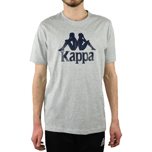 Textil Muži Trička s krátkým rukávem Kappa Caspar T-Shirt Šedá