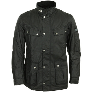 Textil Muži Bundy Barbour International Duke Wax Jacket Černá