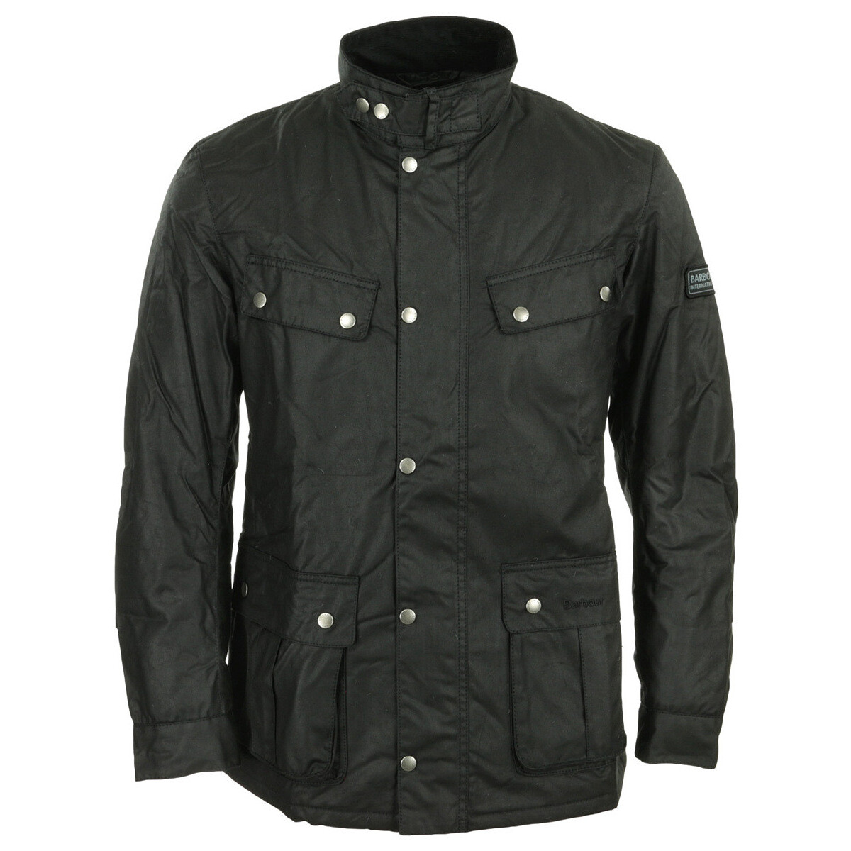 Textil Muži Bundy Barbour International Duke Wax Jacket Černá