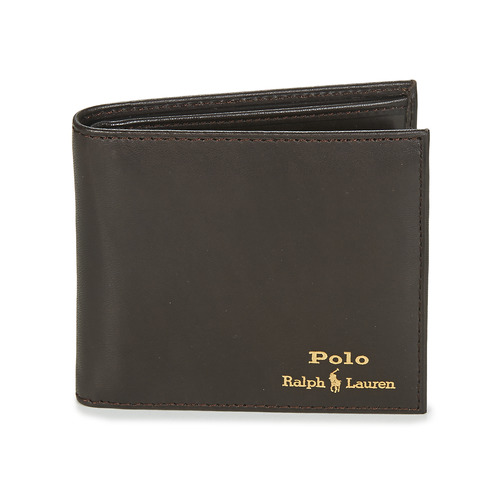 Taška Muži Náprsní tašky Polo Ralph Lauren GLD FL BFC-WALLET-SMOOTH LEATHER Hnědá