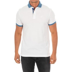 Textil Muži Polo s krátkými rukávy Hackett HM561962-799 Bílá