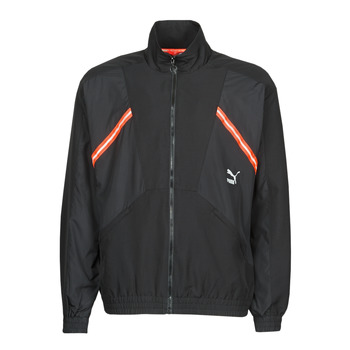 Textil Muži Teplákové bundy Puma WVN JACKET Černá / Červená