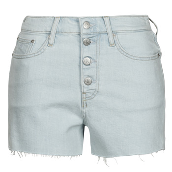 Textil Ženy Kraťasy / Bermudy Calvin Klein Jeans HIGH RISE SHORT Modrá / Světlá