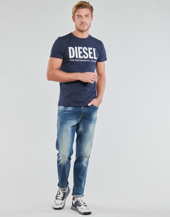 Textil Muži Rifle rovné Diesel D-FINNING Modrá