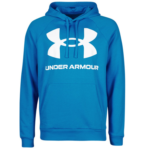 Textil Muži Mikiny Under Armour UA RIVAL FLEECE BIG LOGO HD Modrá