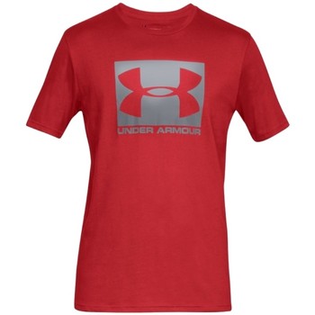 Textil Muži Trička s krátkým rukávem Under Armour Boxed Sportstyle SS Tee Červená