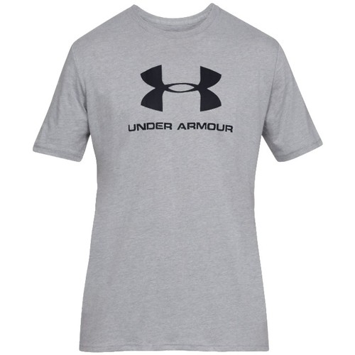 Textil Muži Trička s krátkým rukávem Under Armour Sportstyle Logo Tee Šedá