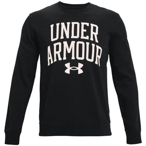 Textil Muži Teplákové bundy Under Armour Rival Terry Crew Černá