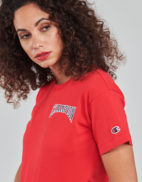 Champion CREWNECK T SHIRT Červená