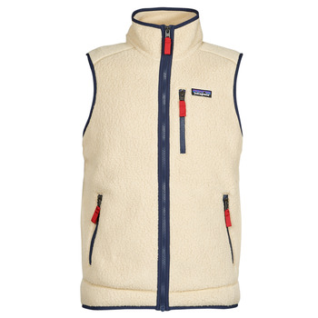 Textil Muži Fleecové bundy Patagonia M'S RETRO PILE VEST Béžová