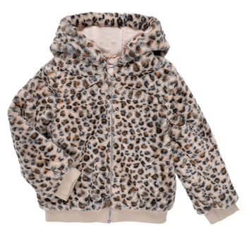 Textil Dívčí Bundy Name it NMFMADDIE FAUX FUR JACKET           